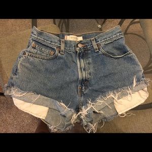 Levi jeans shorts